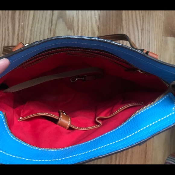 Blue dooney and bourke Lexington shopper purse - Picture 5 of 6